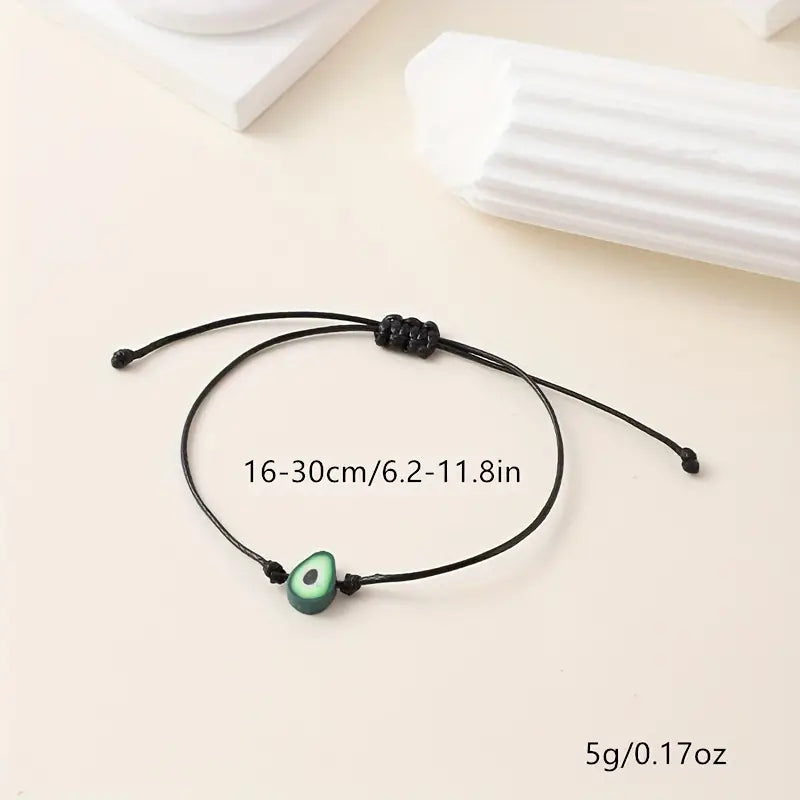 Süßes Avocado Armband Set für gute Freunde