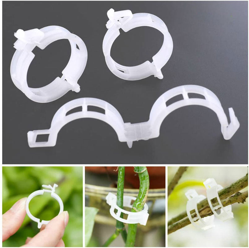Plastik Pflanzen Clips (10er Set)