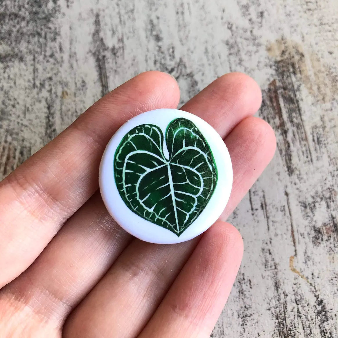 Pflanzen Button