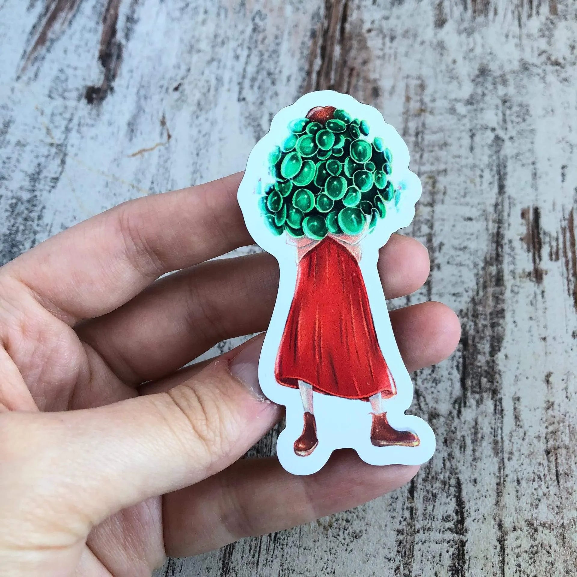 Magnet - Pilea peperomioides Mädchen