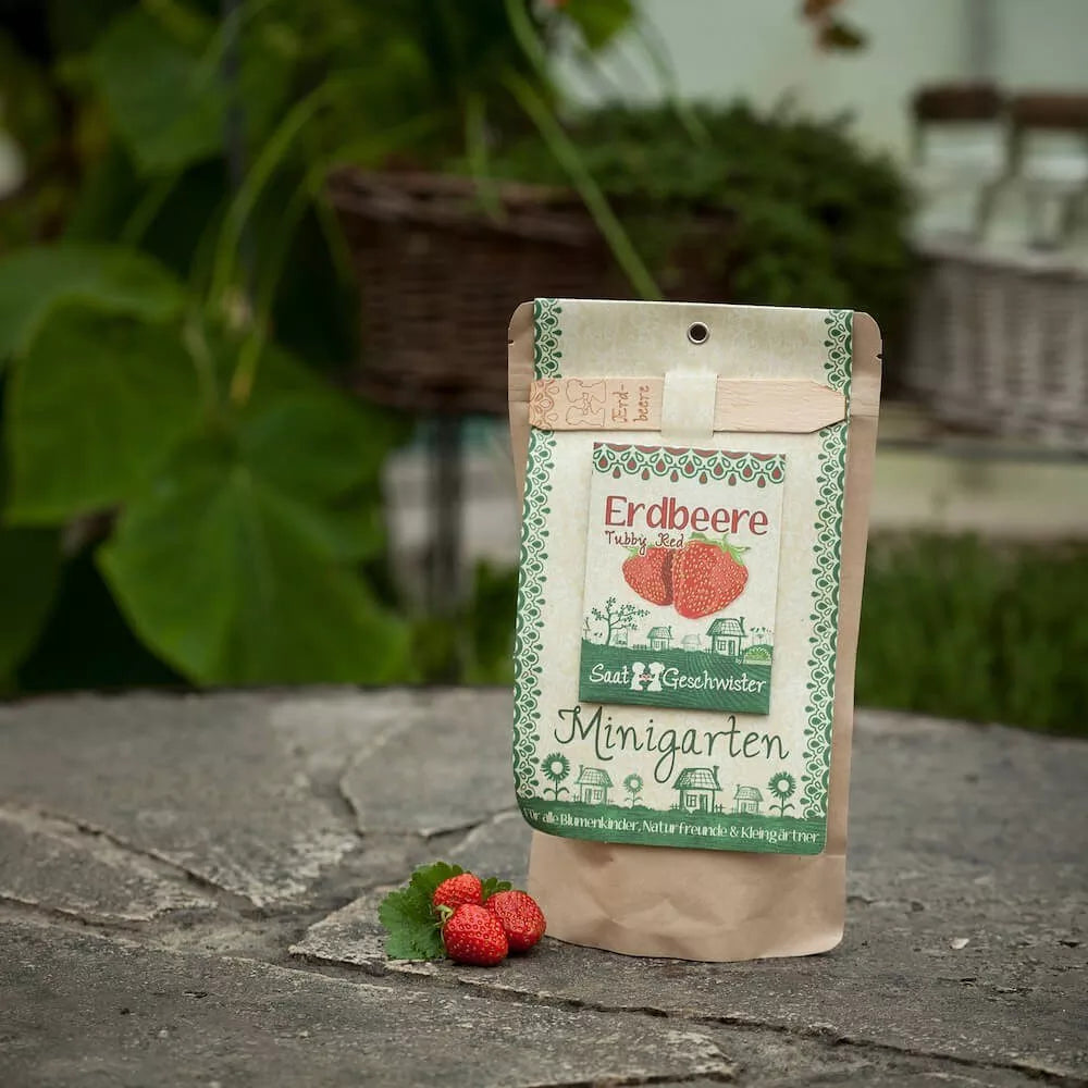 Minigarten - Erdbeere &quot;Tubby Red&