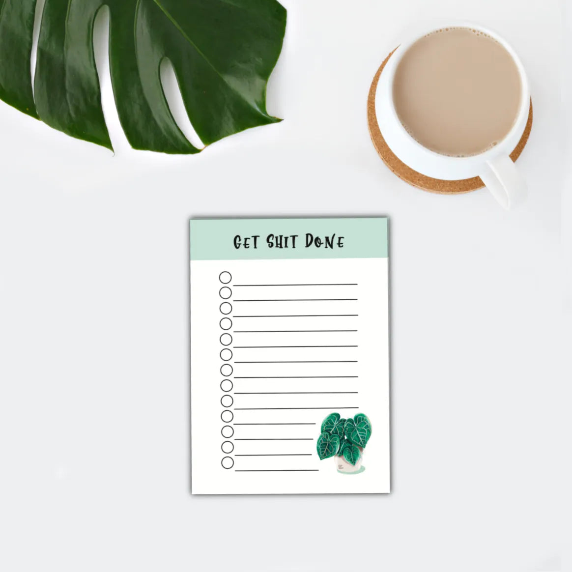 Get Shit Done - To Do Liste - A7 25 Blatt
