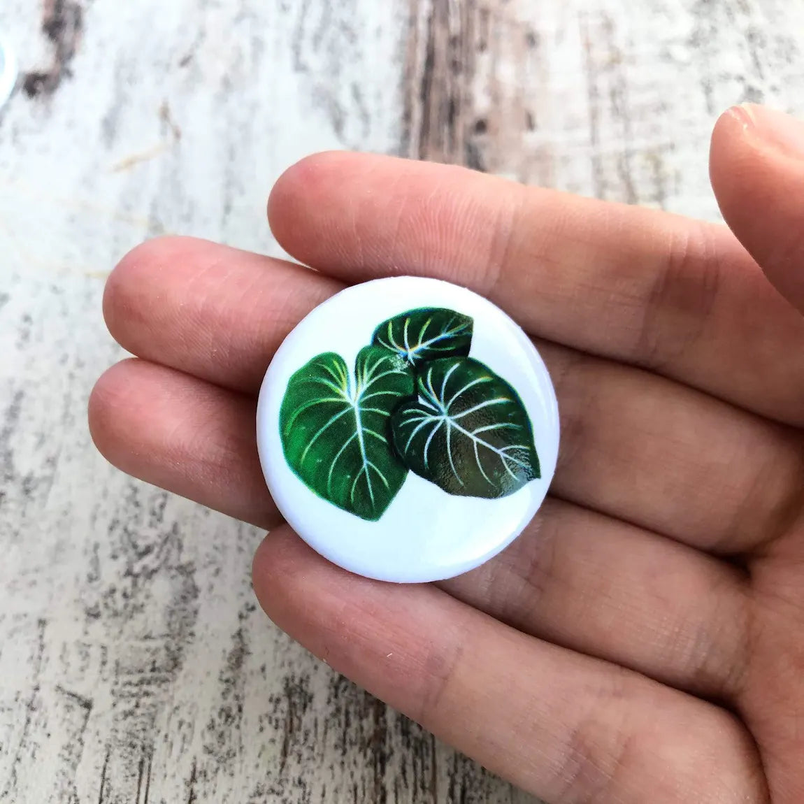 Pflanzen Button