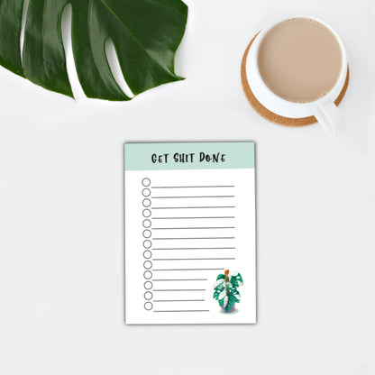 Get Shit Done - To Do Liste - A7 25 Blatt