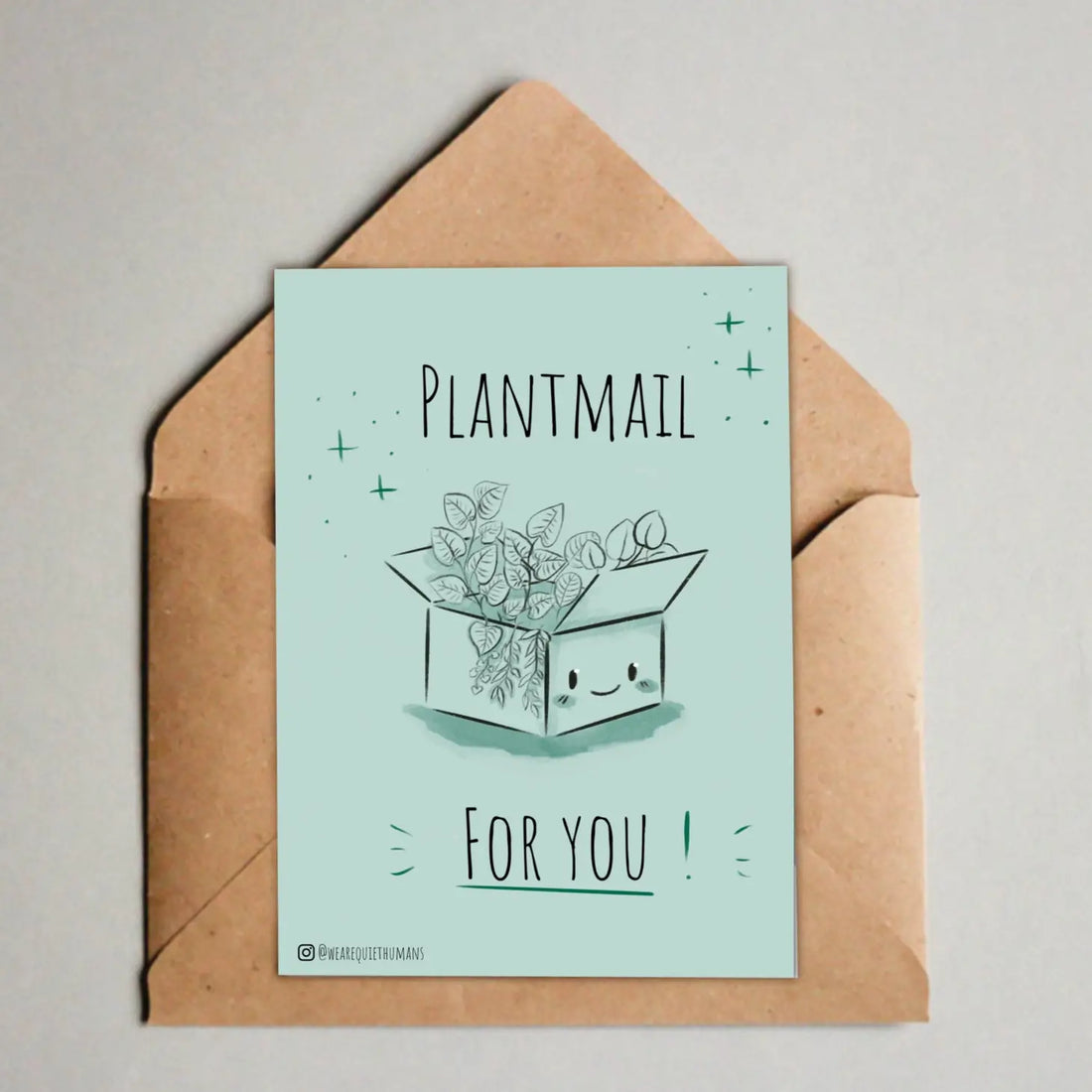 Postkarte t - Plantmail for you